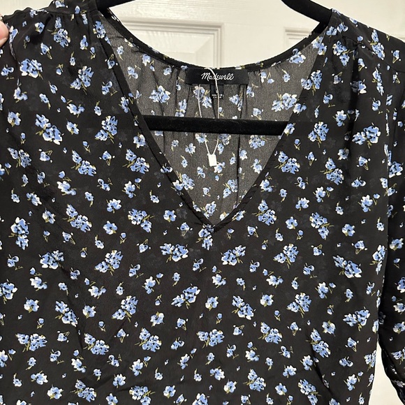 NWOT Madewell Lightweight Blouse Women's Size S, Small - Picture 3 of 5